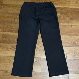 Black dress pants.  Christopher & Banks brand.Size 12 Short.
